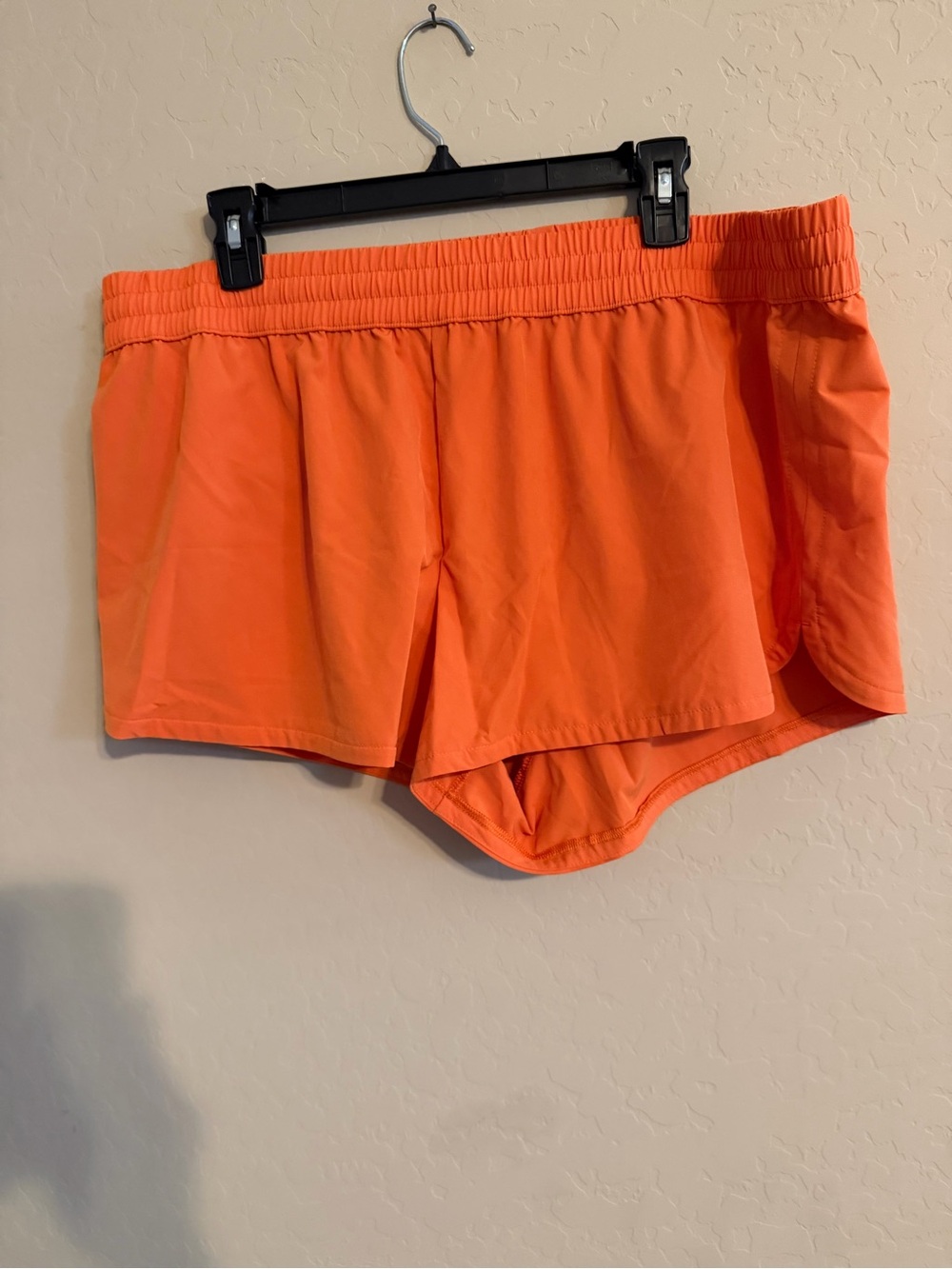 DSG Bright Orange Athletic Running Shorts with Inner Brief